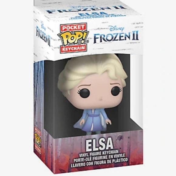Disney | Accessories | Frozen 2 Elsa Of Arendelle Pop Funko Keychain ...